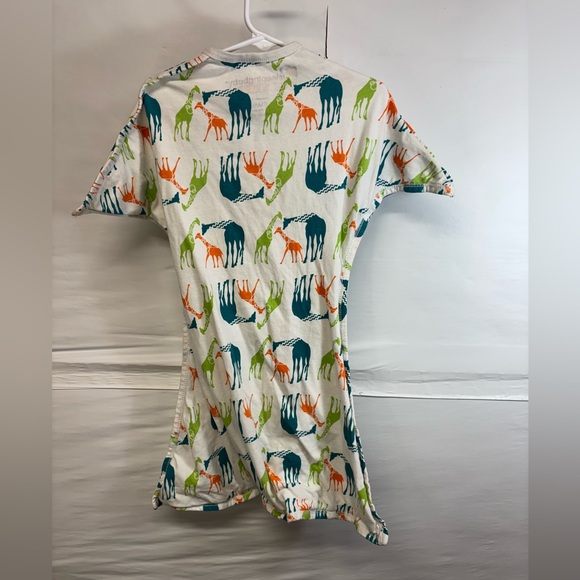 Sleeping Baby Zipadee Zip Giraffe Print Size Small - Picture 3 of 6